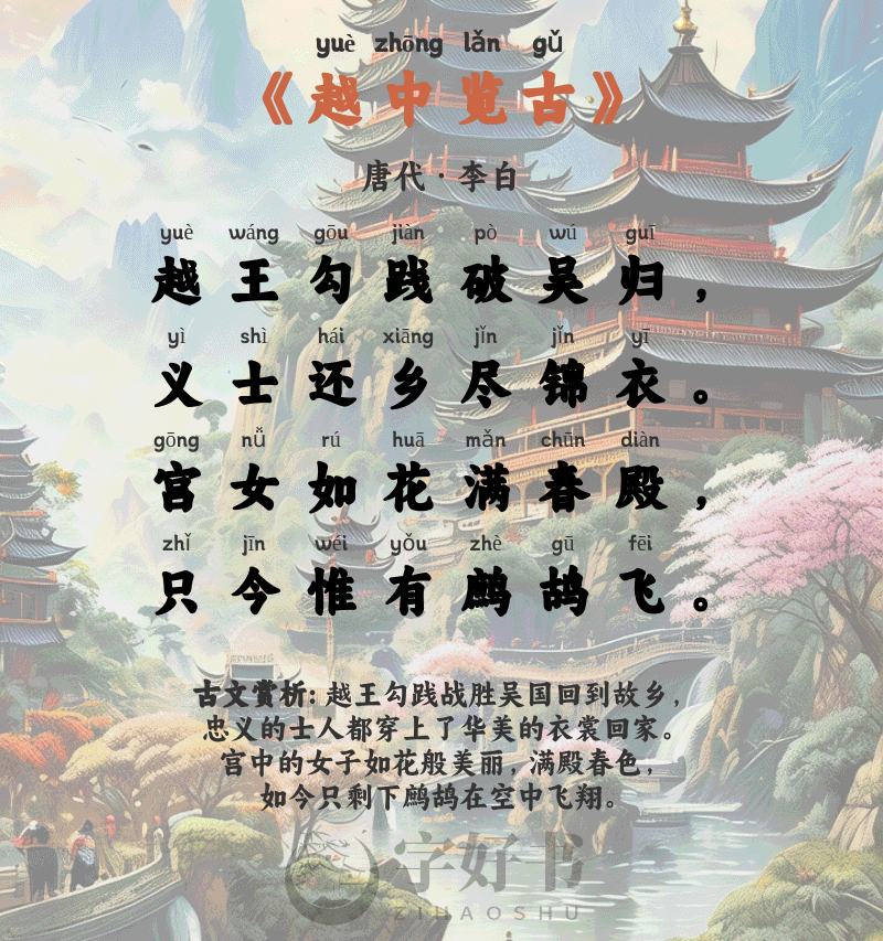 越中览古