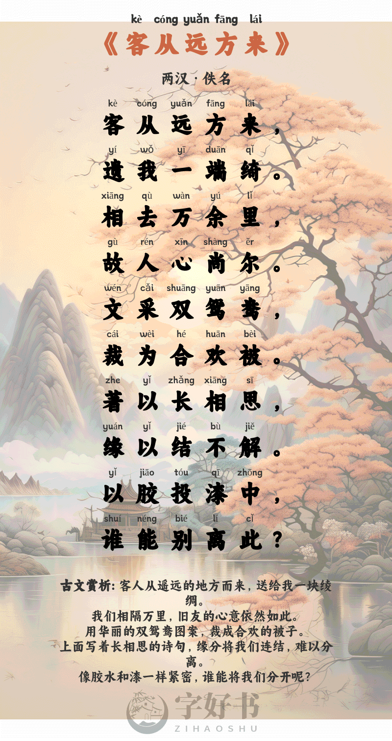 客从远方来