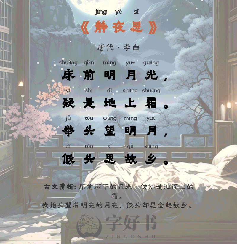 静夜思
