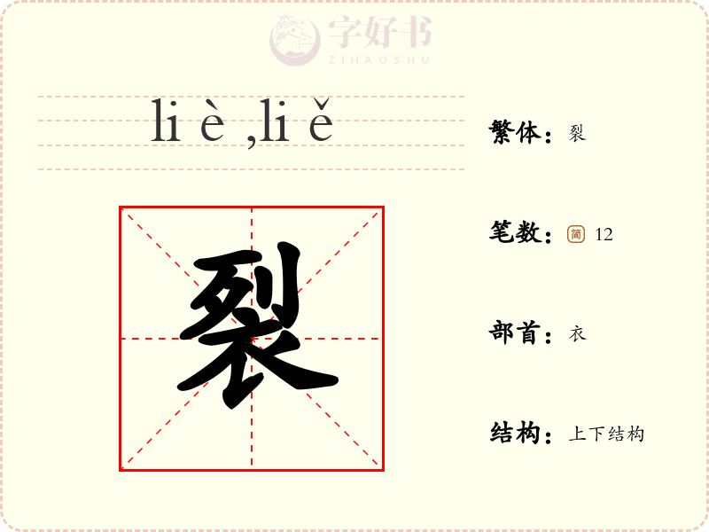裂