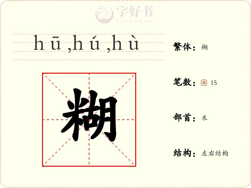 糊
