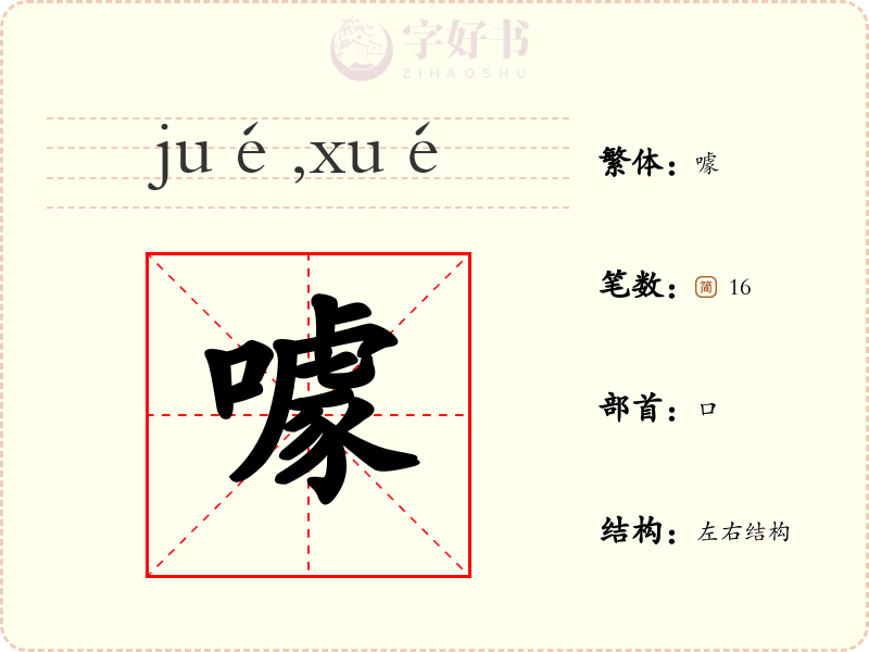 噱