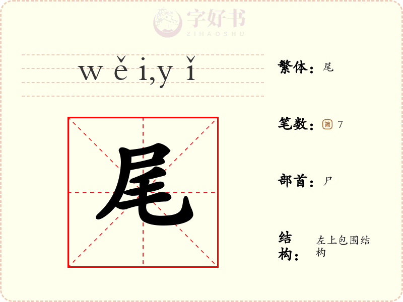 尾