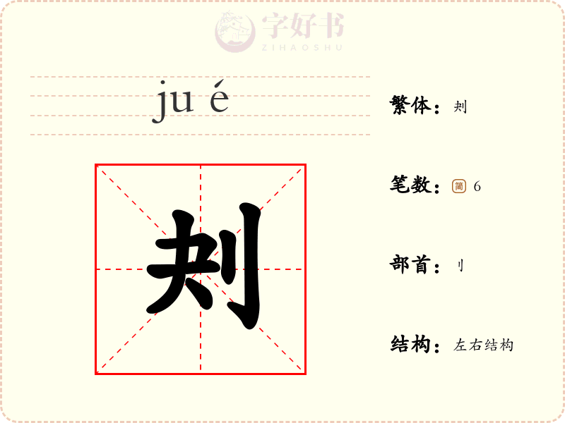 刔