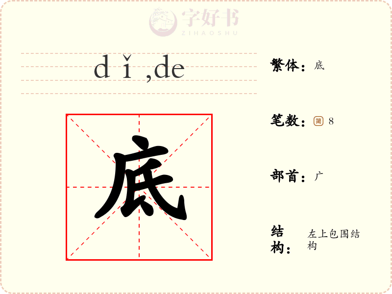 底