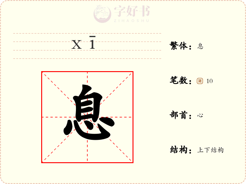 息