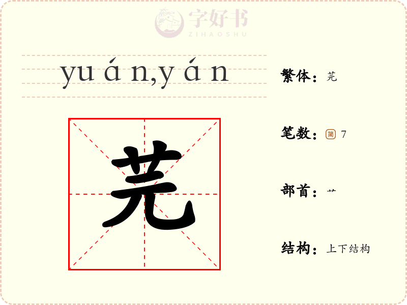 芫
