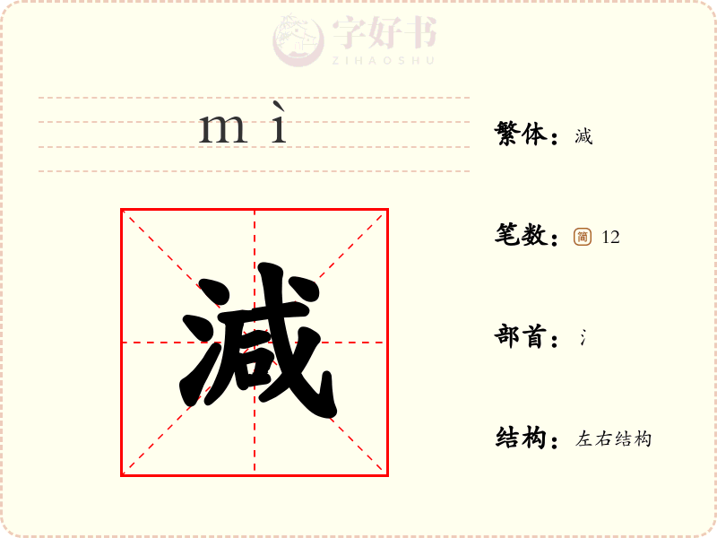 減