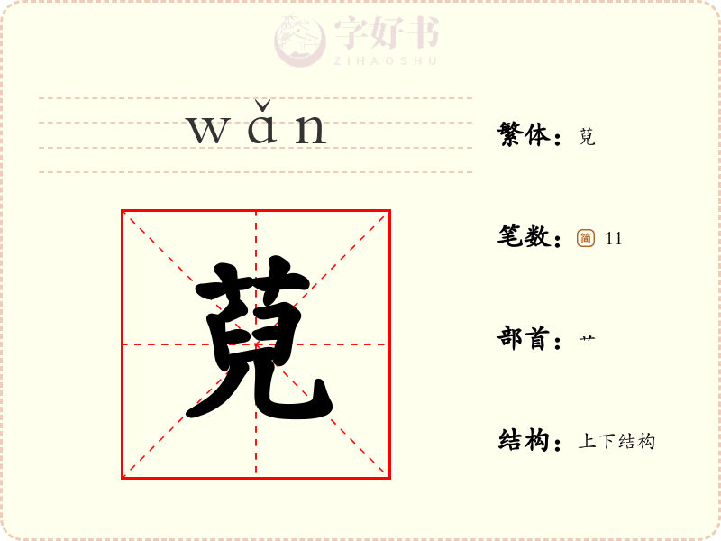 萖