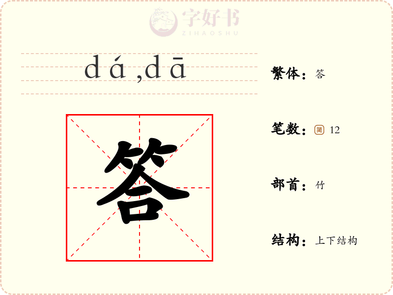 答