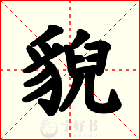 貎