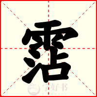 霑