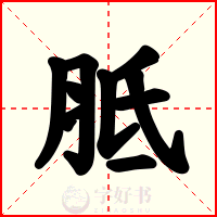 胝