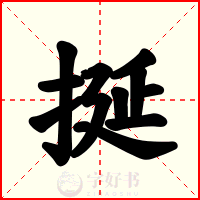 挻