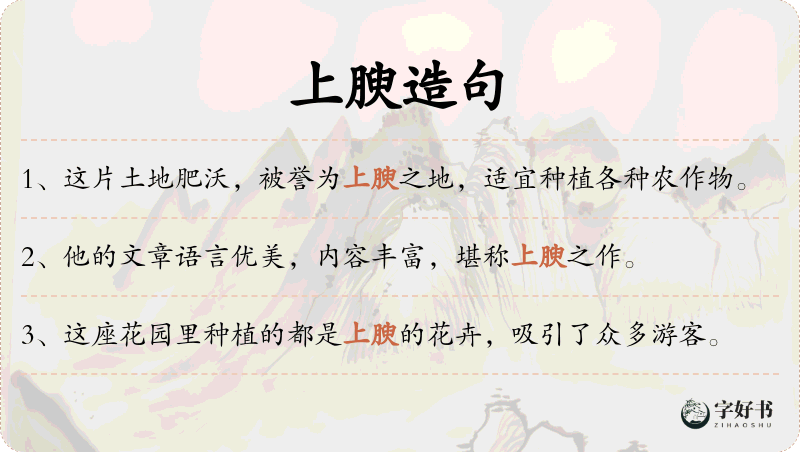 上腴
