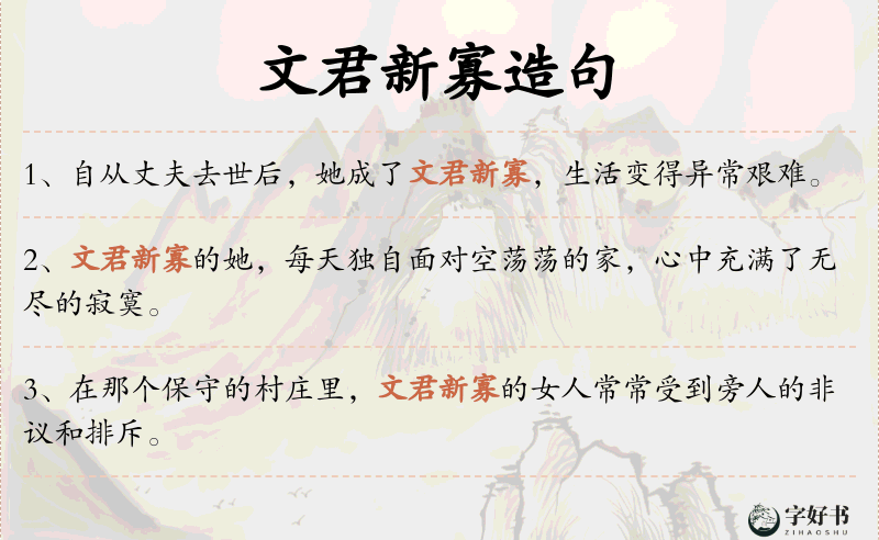 文君新寡