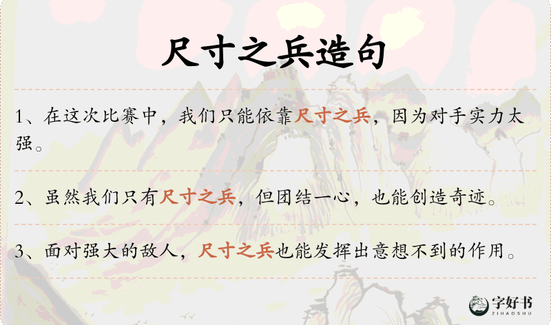 尺寸之兵