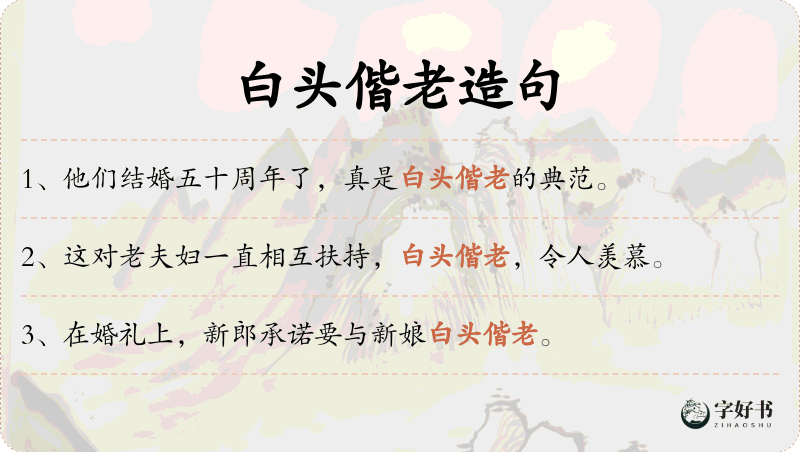 白头偕老