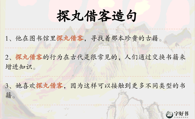 探丸借客